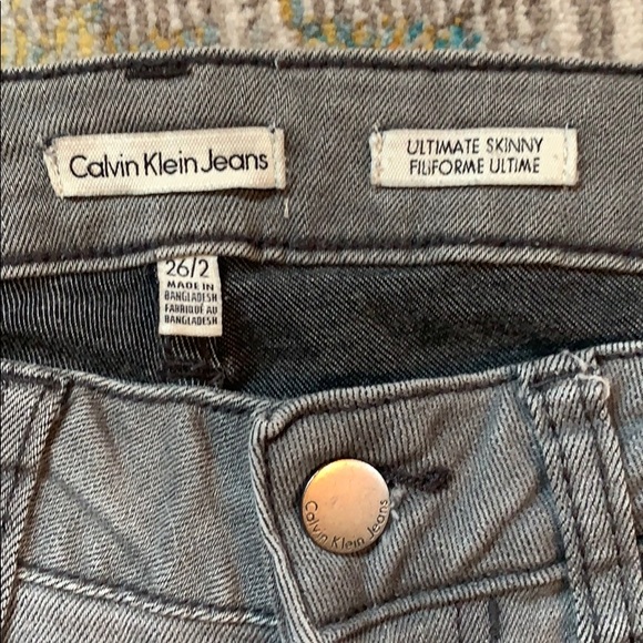 Calvin Klein grey wash jeans - Picture 4 of 4